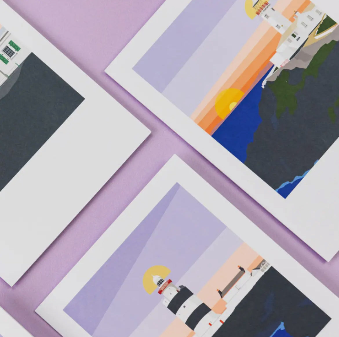 Lighthouse Greeting Card Box