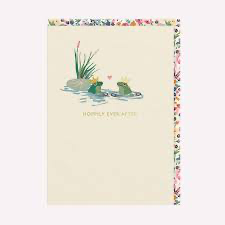 Hoppily ever after card