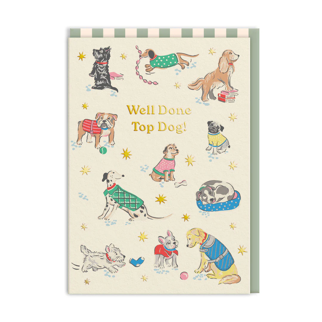 Well Done Top Dog - Ohh Deer Card