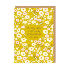 Wishing your birthday as beautiful as you card