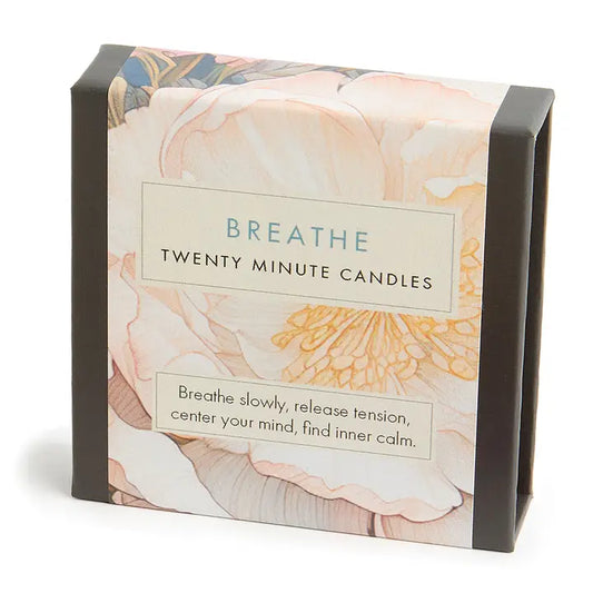 Twenty Minute Candles with Affirmation Cards