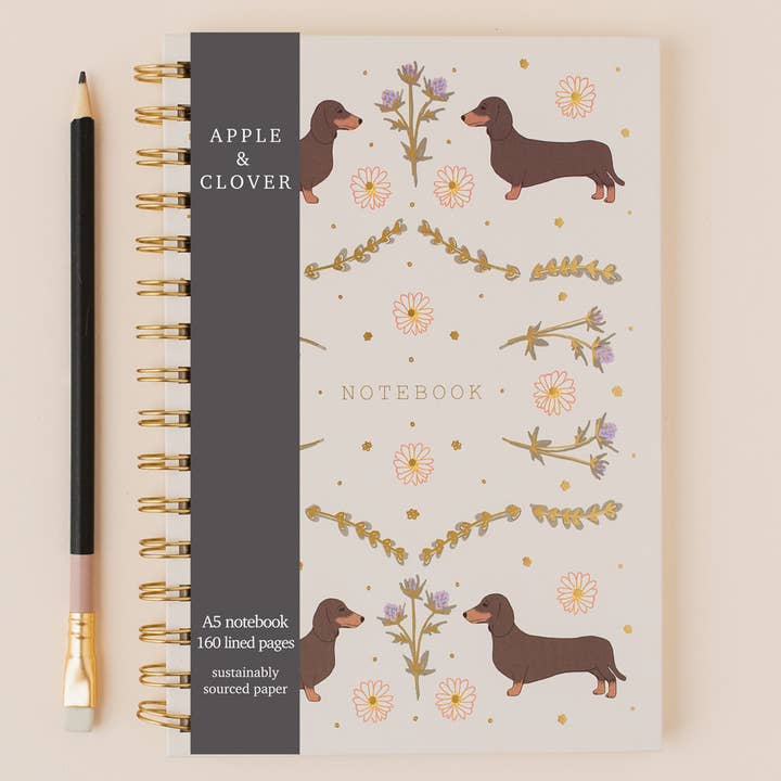 Dog flower - notebook