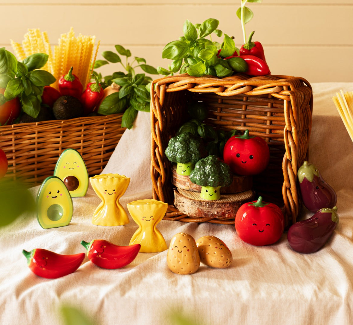 Pasta Salt & Pepper Shakers