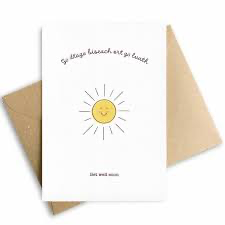 Get well soon card