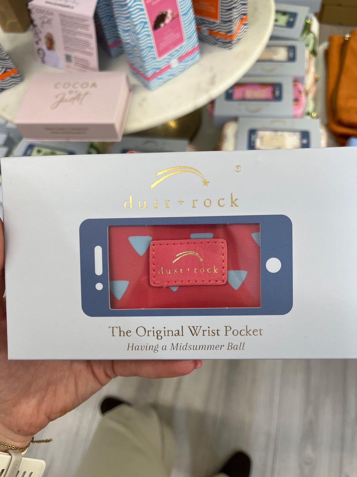 Dust + Rock the original wrist pocket