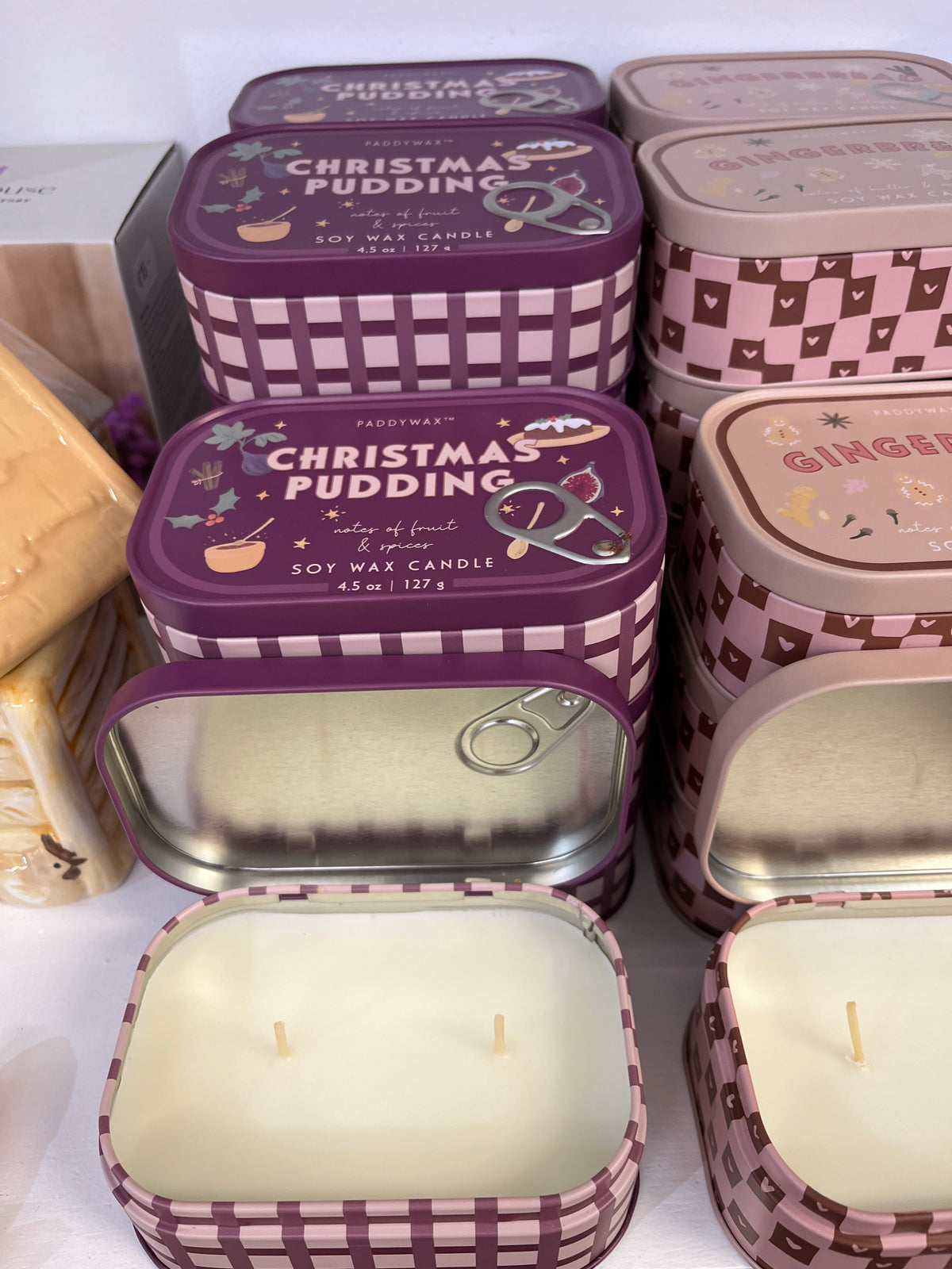 Christmas pudding Paddywax candle