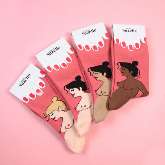 Pregnant Woman Socks