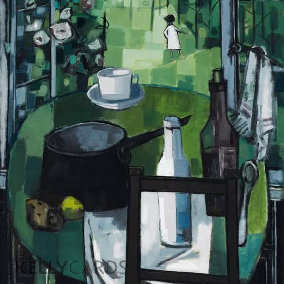 Green garden Norah Mc Guinness card