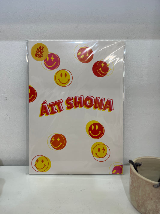 Áit Shona - As Gaeilge Print