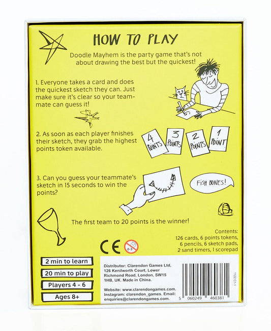 Doodle Mayhem: A Bonkers Drawing Game