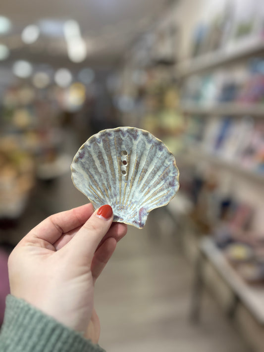 Shell Ceramic Soap Dish