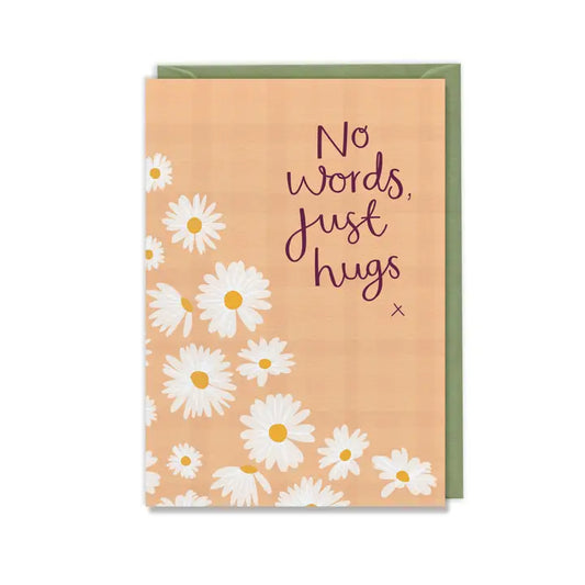 No Words, Just Hugs X - Two For Joy Illustration Card