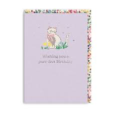 Wishing you a purr-fect birthday card