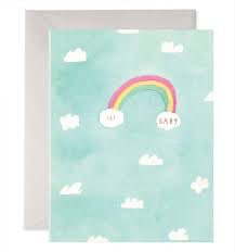 Hi baby card