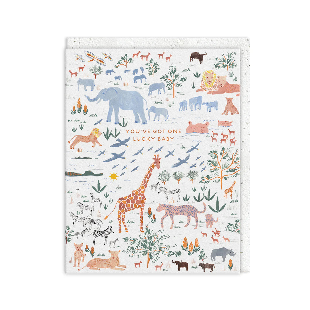 You've Got One Lucky Baby - Ohh Deer Card