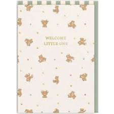 Welcome little one card
