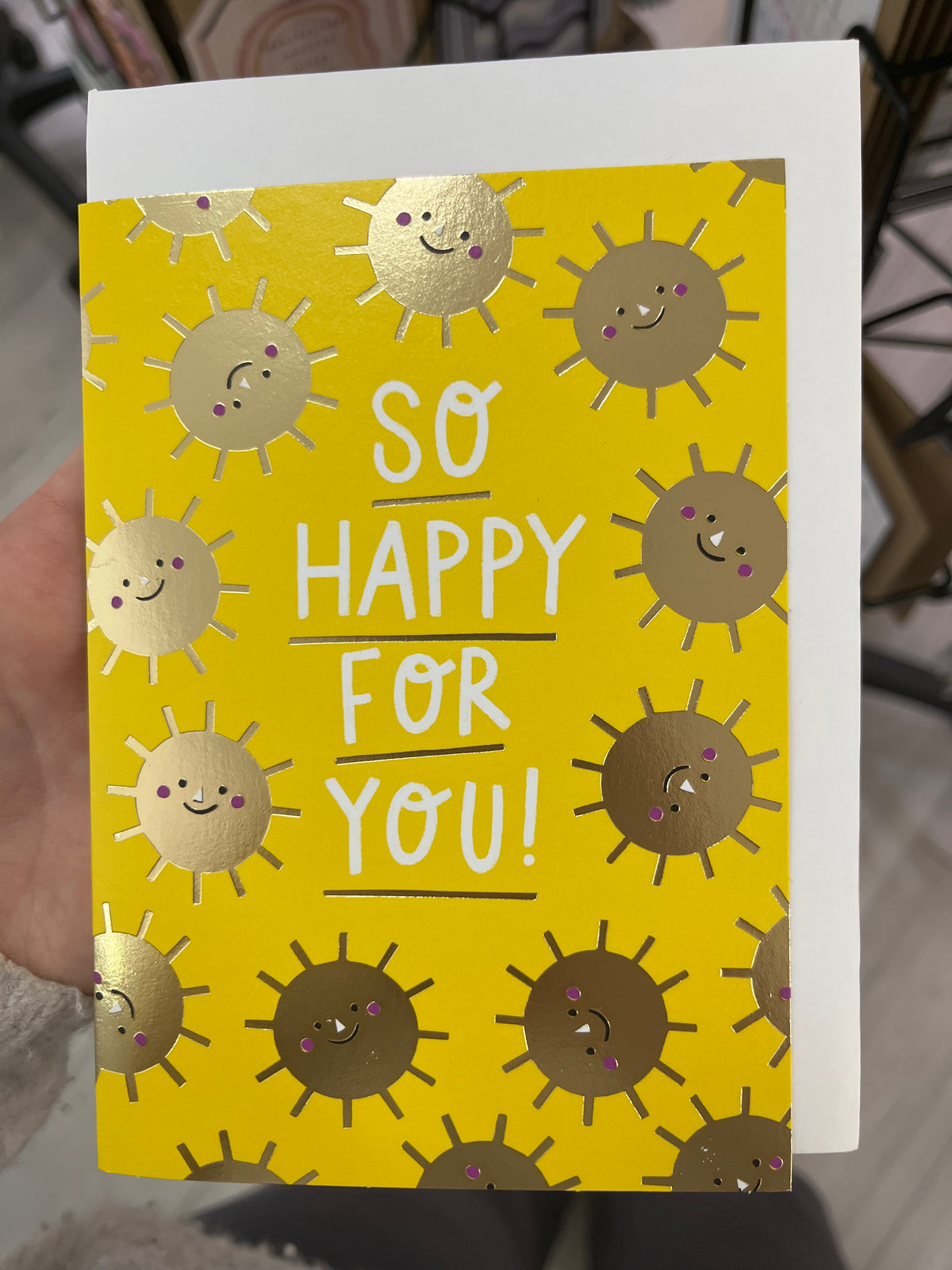 So happy for you - stormy knight