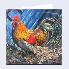 Rooster Annabel Langrish card