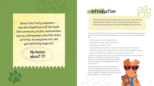 A dog lovers activity book