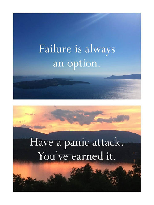 Disappointing Affirmations Sticker Book