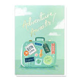 Adventure awaits card