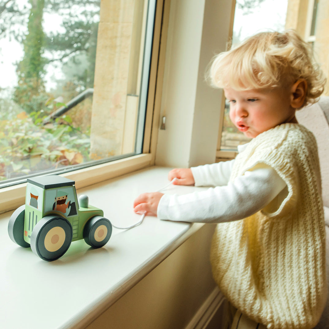 Tractor Pull Along Toy