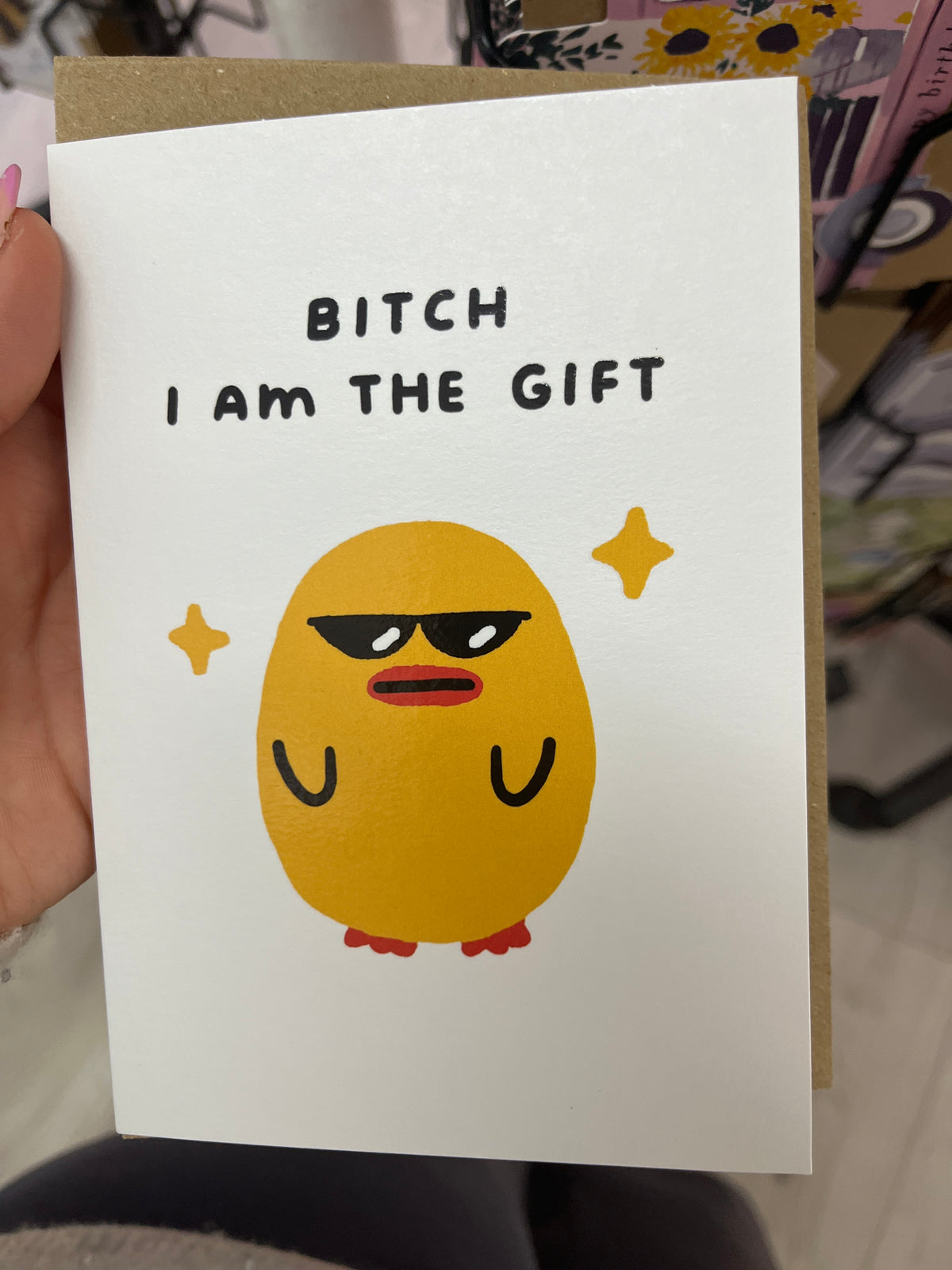 Bitch I am the gift - stormy knight