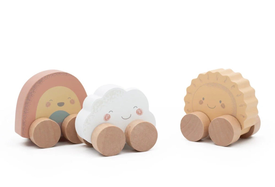 Mini Push Along Friends (Set of 3)