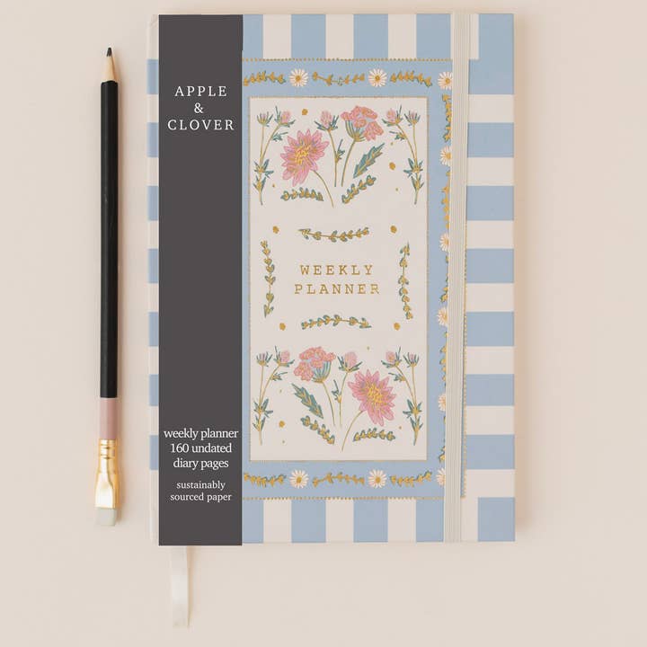 Blue flower - weekly planner