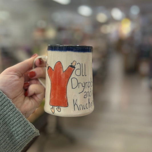 All Dry Robe & No Knickers Ceramic Mug