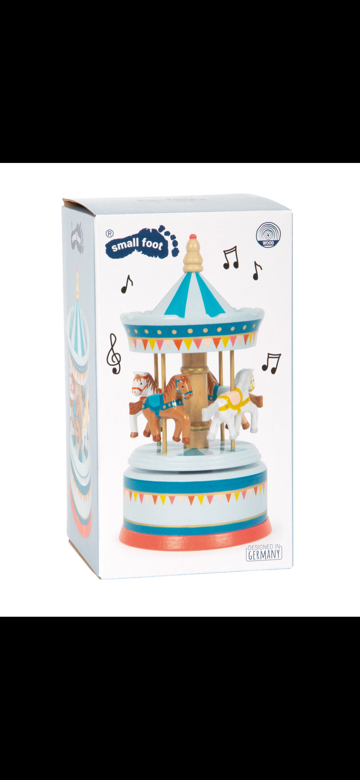 Musical Box Horse Carousel Circus