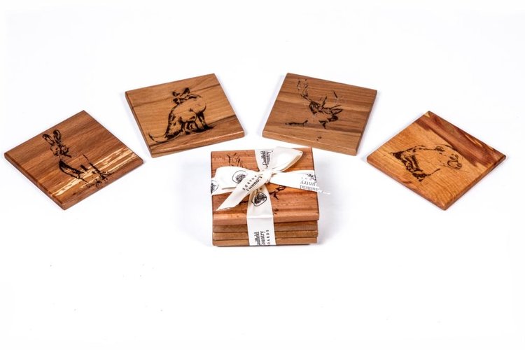 Caulfield Country Boards Coasters - Four