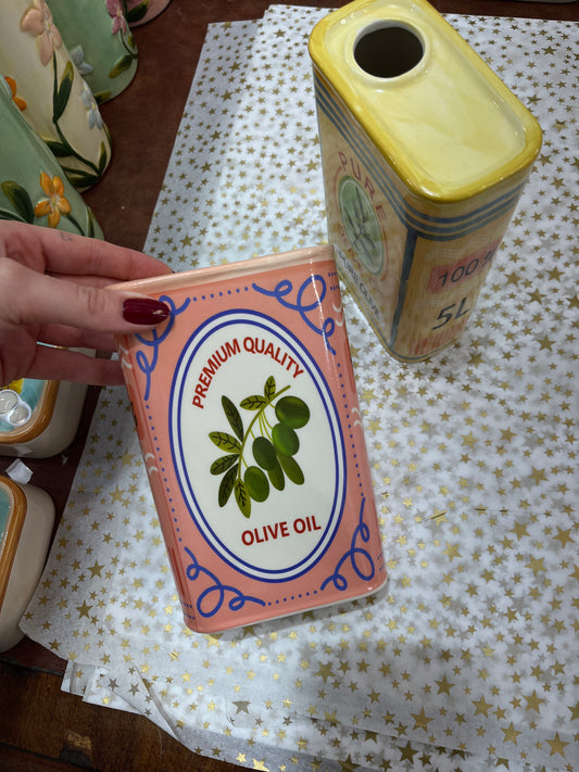 Olive oil vase