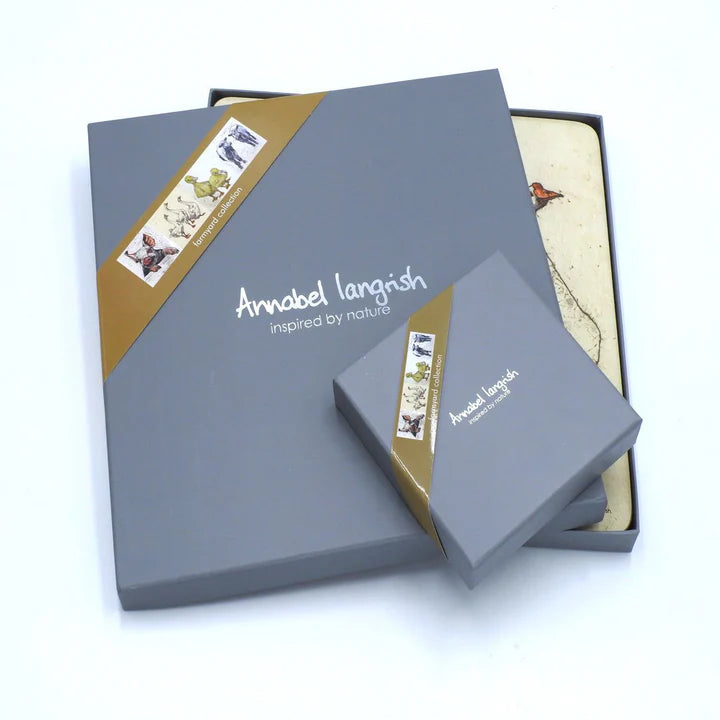 Farmyard Animals Coasters (Set of 4)