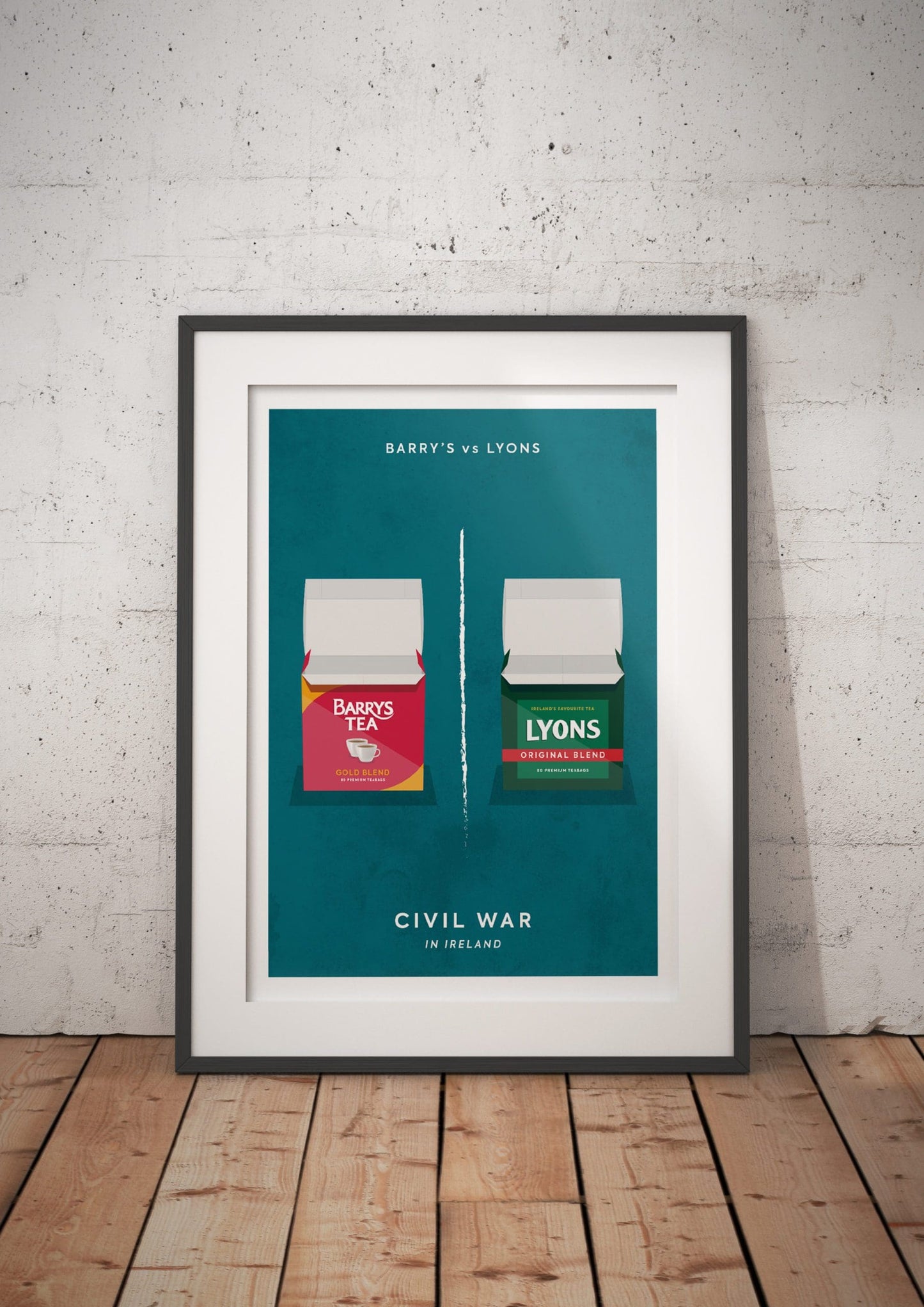 Civil War In Ireland - Ray Hurley Print