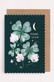 Good luck card