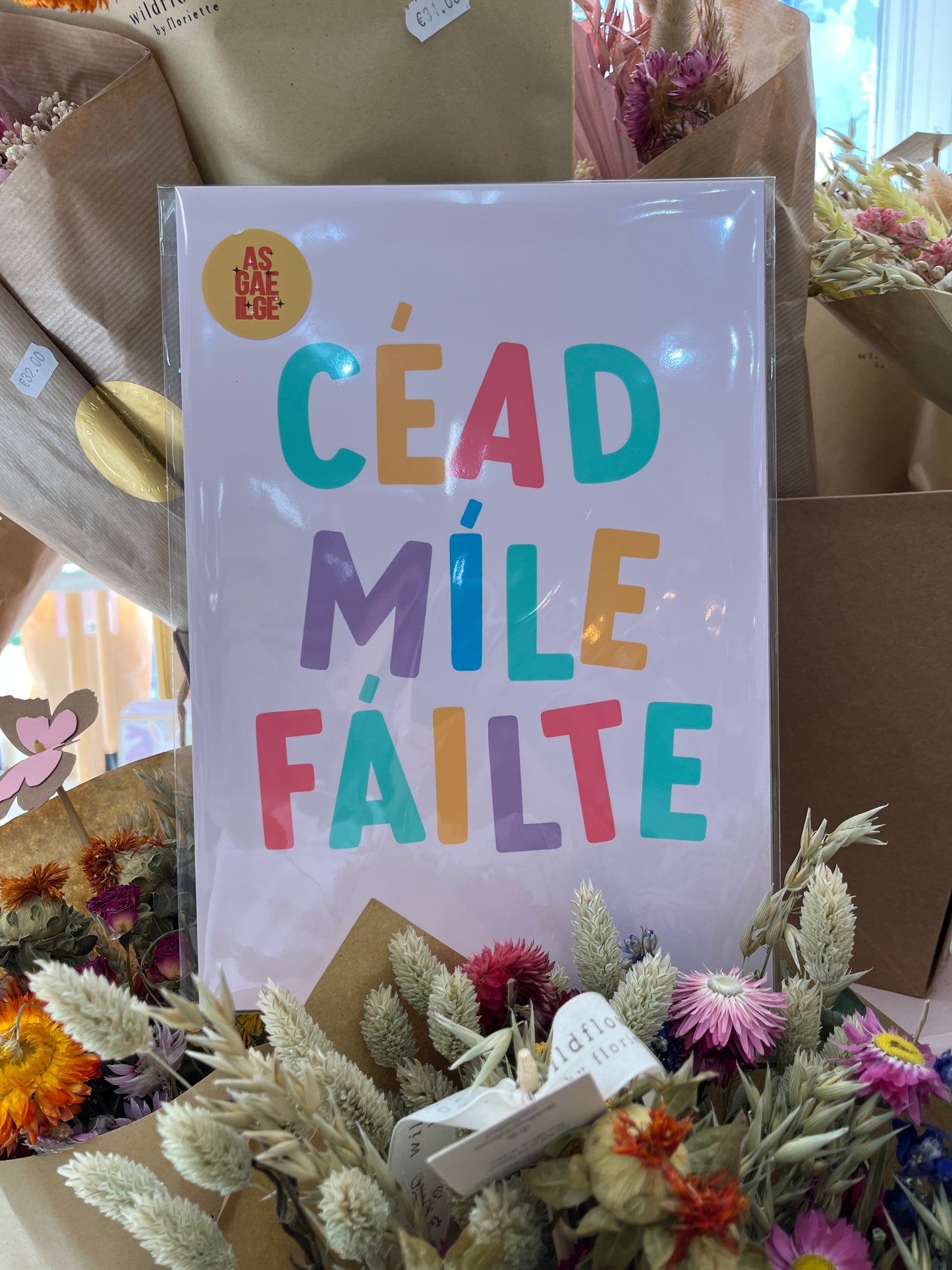 Céad Míle Fáilte - As Gaeilge Print