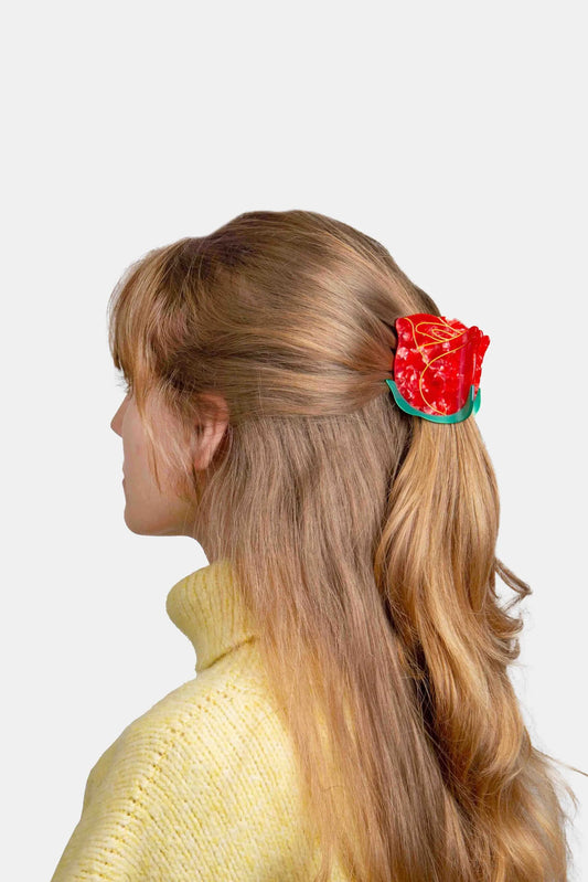 Rose Hair Clip