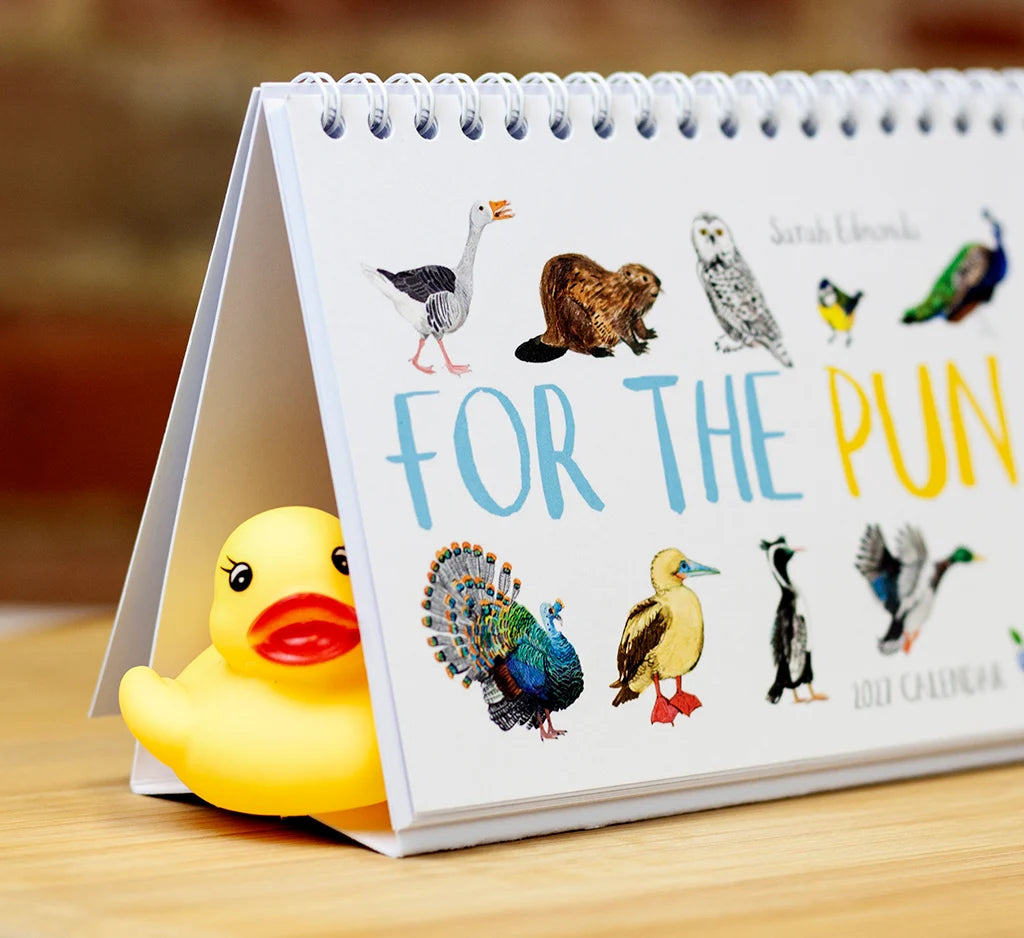 'For The Pun Of It' 2027 Desk Calendar