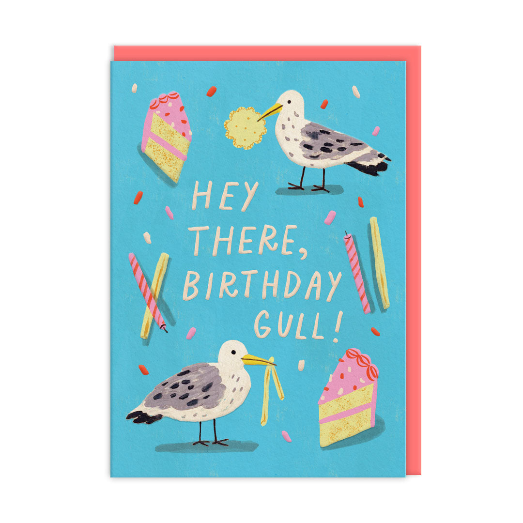 Hey there, Birthday Gull! - Ohh Deer Card
