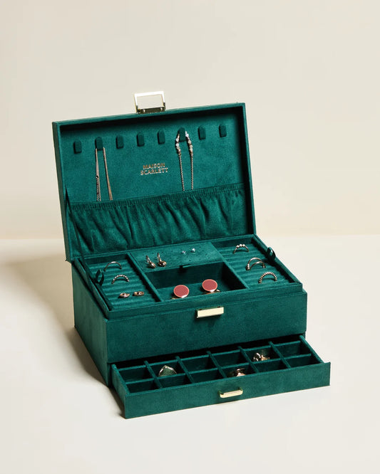 Denise Velvet Jewelry Box