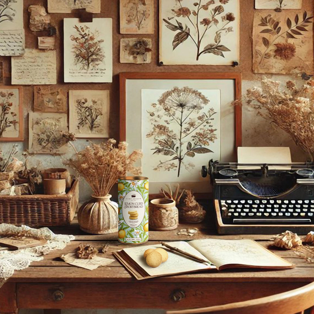 Lemon Curd Shortbread