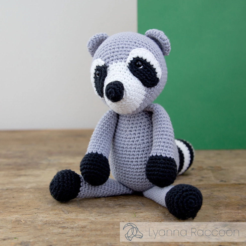 Lyanna Raccoon Crochet Kit