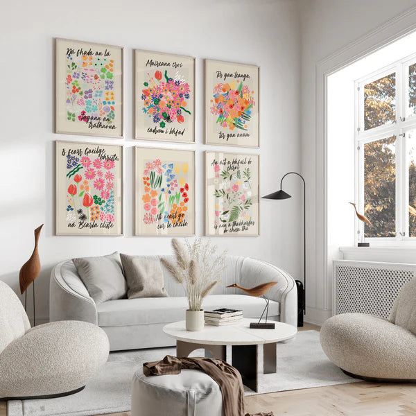 Maireann Croí Éadrom i Bhfad - As Gaeilge Print