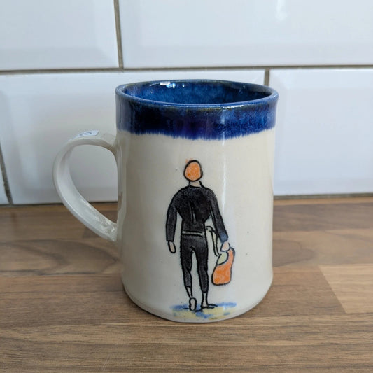 Open Water Swimmer Ceramic Mug
