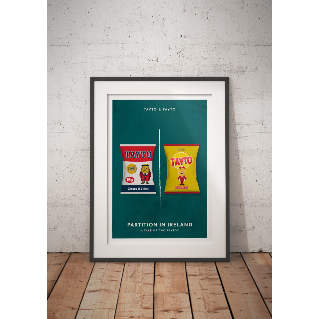 Partition In Ireland - Ray Hurley Print