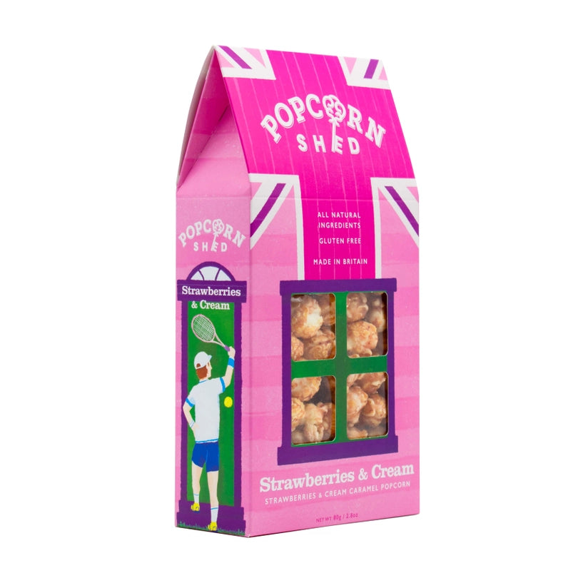 Strawberries & Cream - Popcorn Shed