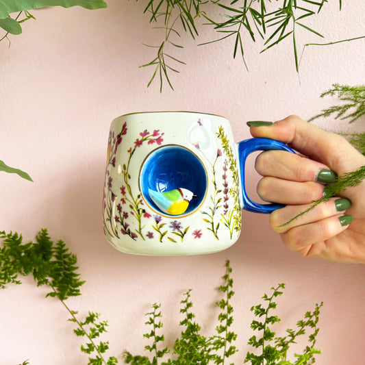 Secret Garden Bird Mug