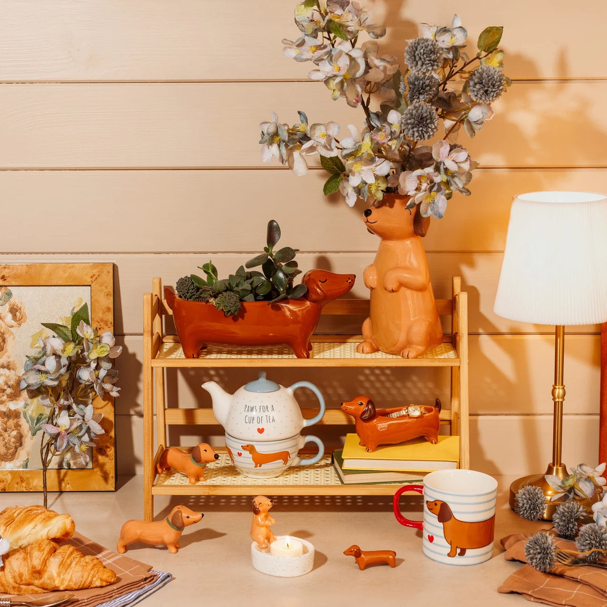 Sausage Dog Planter