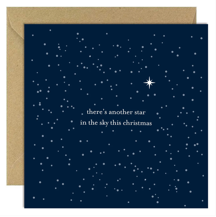 Another Star In The Sky - Bold Bunny Card